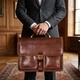 Мужской деловой портфель Italico 8013/42 Коньячный 42x30,5x11 см TONY PEROTTI 000348300 - изображение 4
