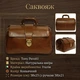 Саквояж из натуральной кожи Tony Perotti Italico 8051 (bg906fash25) Коньячный - изображение 3