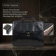 Мужской деловой портфель натуральная кожа Italico 8008/40 Черный 40x30x13 см TONY PEROTTI (2000003480760) - изображение 3