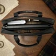 Мужской портфель из натуральной кожи Italico 6031G-38 Черный 38x29x9 см TONY PEROTTI 000348298 - изображение 4