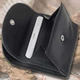 Женский кошелек Tony Perotti натуральная кожа Cortina 5055 nero (bg902fash57) Черный - изображение 7