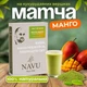 Зеленый чай матча латте манго молочный коктейль фруктовый милкшейк Navu натуральный на кукурузных сливках без сахара 100 г - изображение 1