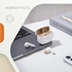 Наушники Canyon Hexagon 7 TWS ANC+ENC Wireless Charge White Beige (CNS-TWS7WB) - изображение 12