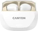 Наушники Canyon Hexagon 7 TWS ANC+ENC Wireless Charge White Beige (CNS-TWS7WB) - изображение 2