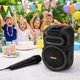 Bluetooth-колонка MS-2082BT-W с беспроводным микрофоном - изображение 3