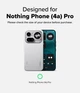 Защитное стекло на камеру Ringke Camera Lens Frame Glass 2-pack для Nothing Phone (4a) Pro Black (CLF1G1291) - изображение 14