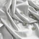 Тканина трикотаж SILKY 160 г/м2 ширина 175 см преміальна блискуча тканина для легінсів і топів св/сіра - зображення 4