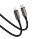Кабель ACEFAST C23-01 USB Type-C to Lightning 30W 1.2м Чорний - изображение 4