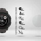 Пленка защитная Armorstandart Matte hydrogel Garmin Instinct E 40mm 6 pcs (ARM92024) - изображение 2