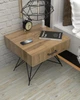 Прикроватная тумба в стиле лофт EcoLoft Эйра DSP-1474-1 Дуб Аппалачи - изображение 3