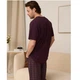 Пижама мужская штаны и футболка 4XL в клетку 20138 - изображение 5