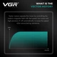 Электробритва VGR V-035S шейвер, тройное лезвие , 8000RPM - изображение 5