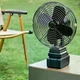 Вентилятор портативный беспроводной 48V с Li-ion аккумулятором для дома/дачи Черный (MX-00009766) - изображение 3