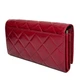 Гаманець натуральна шкіра Genuine Leather червоний 524288 red - изображение 4