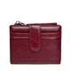 Жіночий гаманець натуральна шкіра Genuine Leather бордовий G3008 winered - изображение 1