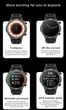 Смарт-годинник DK67 1,53 дюйма Amoled, Bluetooth-викликів/компас/киснень в крові/тономерт/термометр - зображення 8