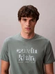 Футболка хлопковая длинная мужская Calvin Klein 4RE887G-PNO(Autumn Green) M Полынь (132282014948) - изображение 5