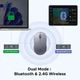 Беспроводная мышь Ugreen M331 Wireless Mouse (Bluetooth 5.4, 2.4G, 800-4000dpi). Grey - изображение 6