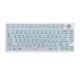Бездротова магнітна клавіатура Epomaker HE75 V2 White, 75%, Hall Effect, Rapid Trigger, 8000 Гц, RGB, (2.4G/Bluetooth/USB) - зображення 2