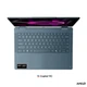 Ноутбук Lenovo Yoga 7 2-в-1 14AGP11 (83TD0085RM), AMD Ryzen AI 7 445 / 14" / OLED / Touch / RAM 24 ГБ LPDDR5X / SSD 1 ТБ / AMD Radeon 840M / Без ОС / Бірюзовий - изображение 3