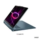 Ноутбук Lenovo Yoga 7 2-в-1 14AGP11 (83TD0085RM), AMD Ryzen AI 7 445 / 14" / OLED / Touch / RAM 24 ГБ LPDDR5X / SSD 1 ТБ / AMD Radeon 840M / Без ОС / Бірюзовий - изображение 4