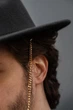 Мужская Шляпа Fedora Black С Цепочкой Without - (397099) - изображение 5