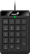 Klawiatura bezprzewodowa Genius NumPad 110 USB Black (31300016400) - obraz 1