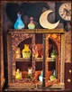 Бук Нук Бібліотека Сов Book Nook Owl Library DIY XY-B04 - зображення 7