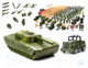 Набор военных солдатиков с оружием 307 шт для игр LS-2708 - изображение 2