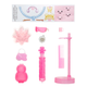 Кукла Rainbow High Winter Wonderland с аксессуарами для игры 28 см розовая LS-2239 - изображение 9