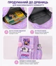 Школьный рюкзак K-POP Huntrix для девочки 44×30×22 см с Руми, Милой и Зои, вместительный, с дышащими лямками - изображение 4