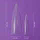 Геловые типсы TUFI profi Half Cover Soft Gel Tips Стилет прозрачные 240 шт - изображение 3