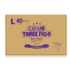 Подгузники-трусики Three Piggy 3D Ultra-Thin L, 80шт - изображение 9