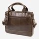 Сумка портфель мужская из натуральная кожи Vintage leather-20443 Коричневая - изображение 3