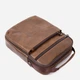 Сумка планшет через плечо мужская из натуральная кожи Vintage leather-20392 Светло-коричневая - изображение 6