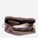 Сумка планшет через плечо мужская из натуральная кожи Vintage leather-20394 Коричневая - изображение 4