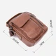 Сумка кросс-боди мужская кожаная Vintage Коричневая (leather-20414) - изображение 7