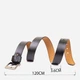 Ремень мужской из натуральной кожи Vintage 115 см Черный (leather-20383) - изображение 7