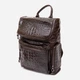 Рюкзак из натуральной кожи вмещает формат А4 Vintage Коричневый (leather-20430) - изображение 1