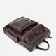 Рюкзак из натуральной кожи вмещает формат А4 Vintage Коричневый (leather-20430) - изображение 5