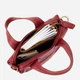 Сумка кросс-боди через плечо женская из натуральной кожи средняя Vintage leather-20405 Красная - изображение 3