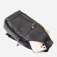 Сумка слинг через плечо мужская из натуральная кожи Vintage leather-20403 Черная - изображение 4