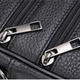 Сумка планшет через плече чоловіча з натуральної шкіри Vintage leather-20345 Чорна - зображення 6