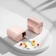 Таблетница органайзер Lesko ZS-POZ7 Light Pink для таблеток 7 ячеек на 7 дней - изображение 4