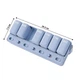 Таблетница органайзер Lesko ZS-POZ7 Light Blue для таблеток 7 ячеек на 7 дней - изображение 5