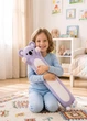 Мягкая детская игрушка Коала-батон 70 см плюшевая подушка обнимашка для игры и сна серый (9029) - изображение 3