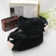 Мягкие домашние плюшевые тапочки-игрушки «Бэтмен» (Batman Plush Slippers) — объемные комнатные чуни в стиле супергероев DC 40 - изображение 5