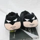 Мягкие домашние плюшевые тапочки-игрушки «Бэтмен» (Batman Plush Slippers) — объемные комнатные чуни в стиле супергероев DC 40 - изображение 6