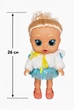 Лялька пупс Baby Lovely 26 см що говорить плаче та сміється з довгим волоссям із соскою та пляшечкою - зображення 5