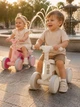 Детский толокар беговел музыкальный со светящимися колесами Scooter Ultra 598 возраст от 1 года Pink-White - изображение 9